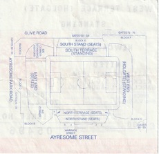 Back Of Ticket Stub