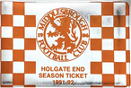 My 1991-92 Season Ticket