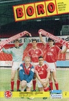Boro v Millwall Match Programme