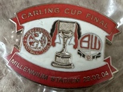 Carling Cup Final Pin Badge