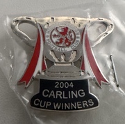 Carling Cup Winners Pin Badge