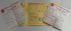 Travel Club Receipts